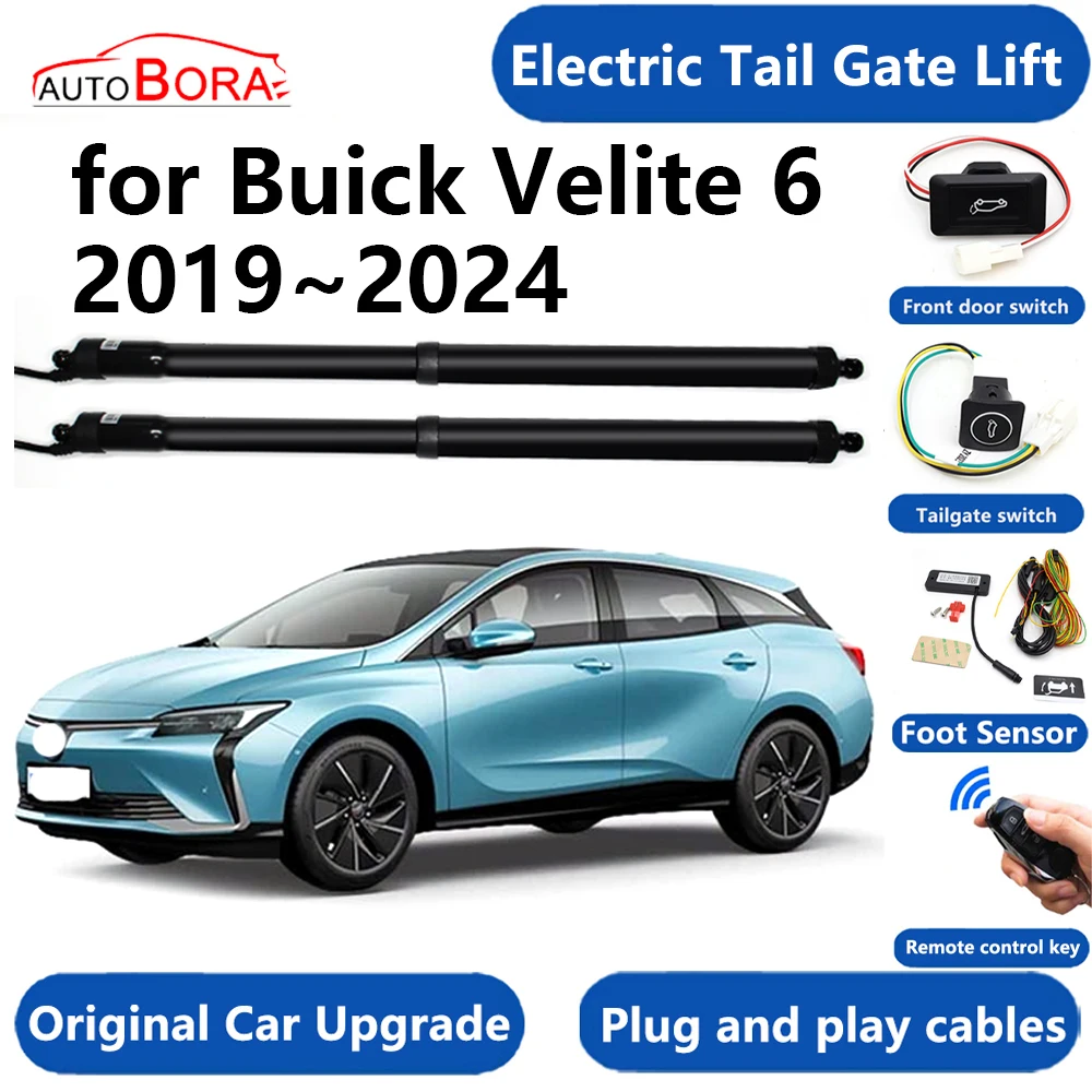 AutoBora Car Electric Tail Gate Lift System Power Liftgate Kit Auto Automatic Tailgate Opener for Buick Velite 6 2019~2024