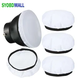 7 in White Diffuser Cloth Photography Light Soft Diffuser Cloth for Studio Strobe Standard Reflector Accesorios Para Fotografia