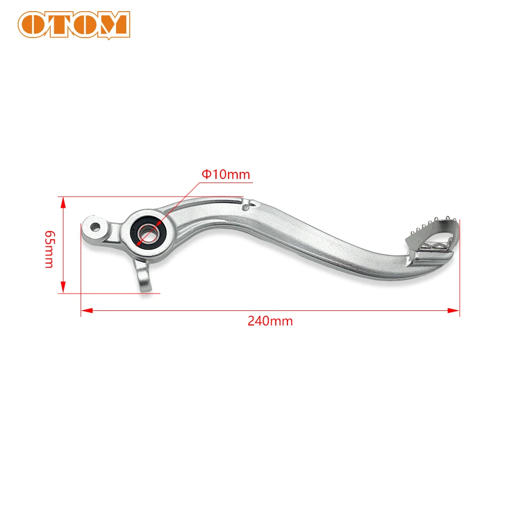 Motocycle Rear Brake Pedal Lever Assembly 85 For KTM SX HUSQVARNA TC 2018-2025 GASGAS MC 21-25 Dirt Bike Accessories Aluminum view 3