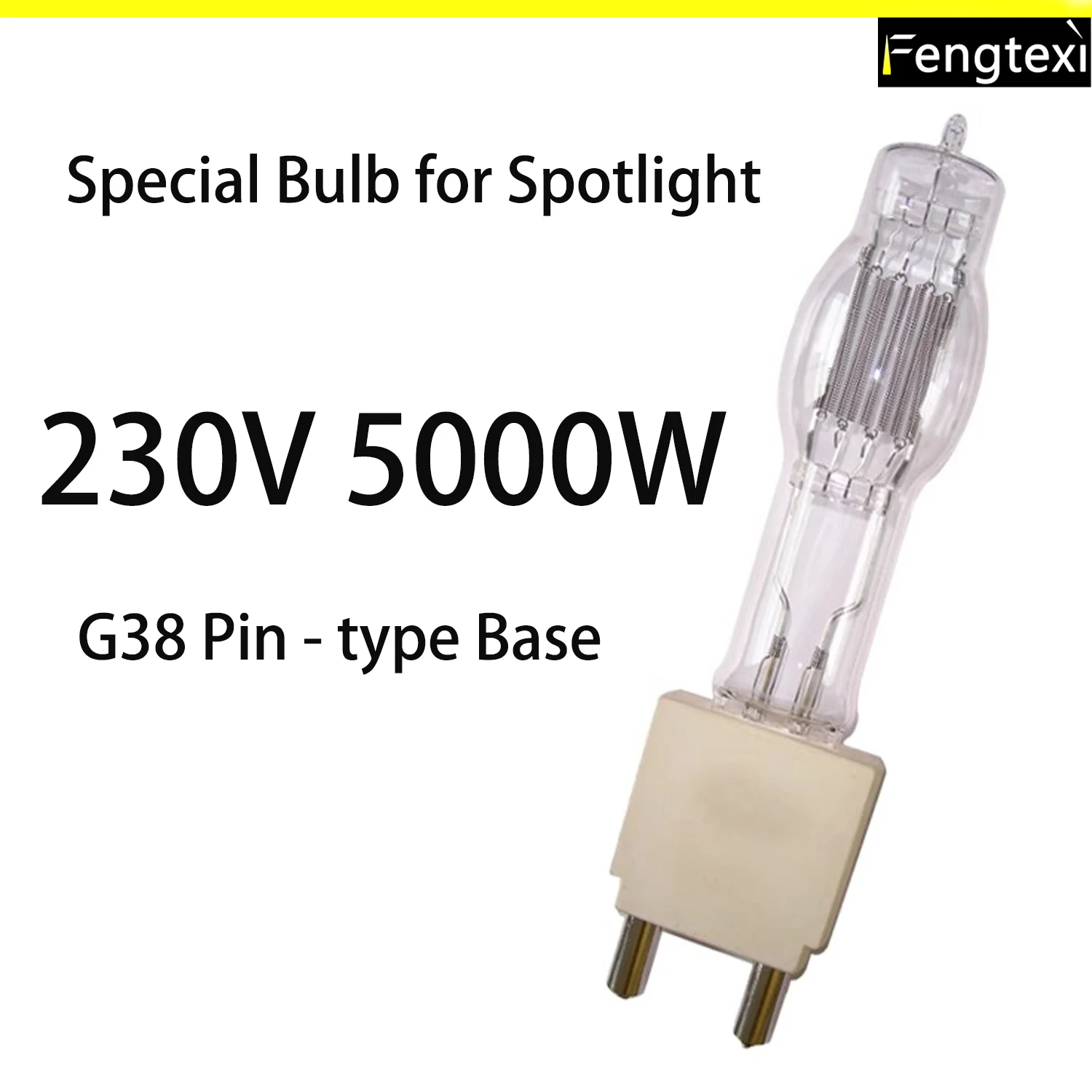 

G38 230V 5000W for Photography and Videography Bulbs, Stage and News Spotlights