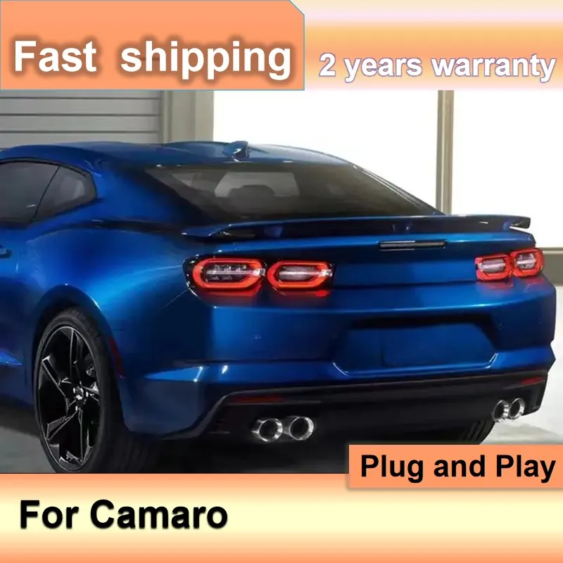 

Car Accessories for Chevrolet Camaro Taillights 2016-2019 ‏Camaro Tail Lights Rear DRL Fog Brake Turn Signal Reversing