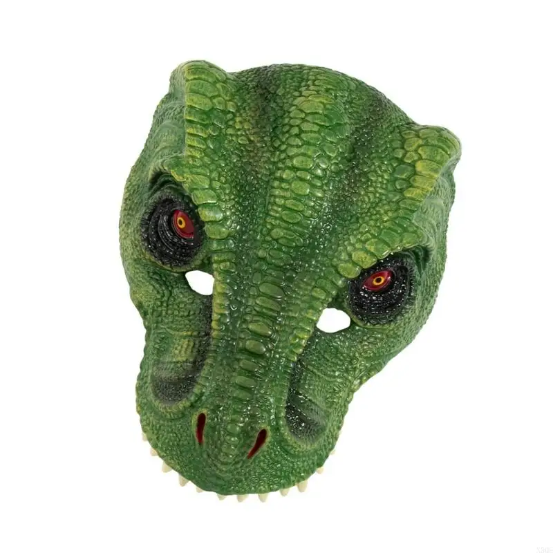 성인용 디노 마스크 헤드기어 티라노사우루스 렉스 마스크 공룡 코스프레 마스크
