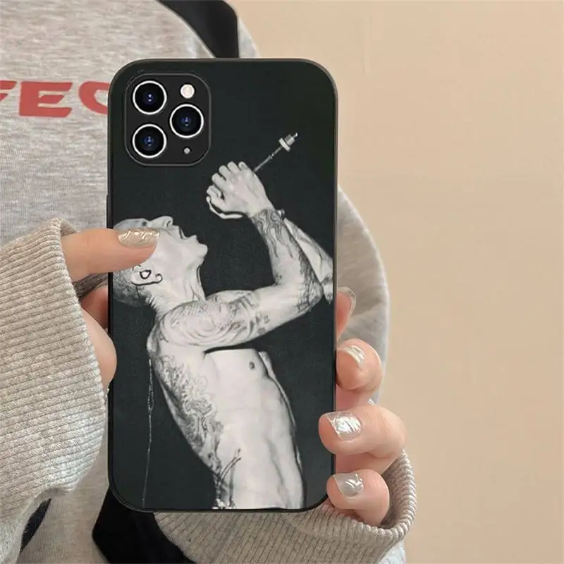 RIP Chester Charles Bennington Phone Case For Iphone 7 8 Plus X Xr Xs 11 12 13 Se2020 Mini Mobile Iphones 14 Pro Max Case