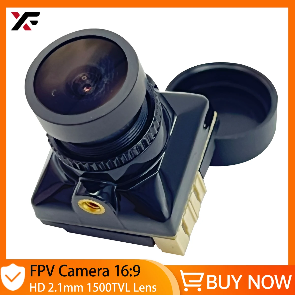 

XFlight Hobby HD 2,1 мм 1500TVL FPV камера 16:9 Поддержка OSD Руководство с переключением NTSC и PAL для RC FPV гоночных дронов Квадрокоптер