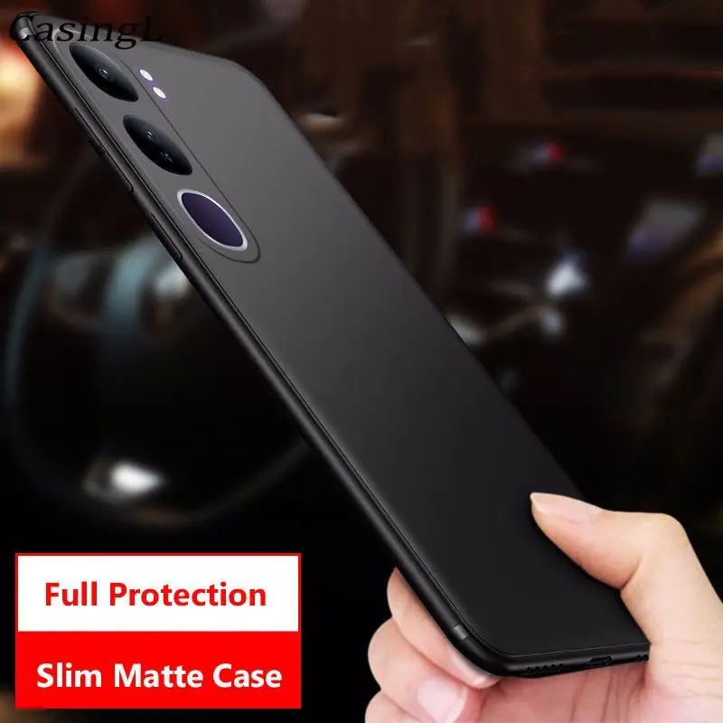 Case for vivo V40 Lite 5G Prov40 vivo Liquid Silicone Shockproof Soft Phone Cover for VIVO V40 pro V 40 v40 lite 4G Shell Coque