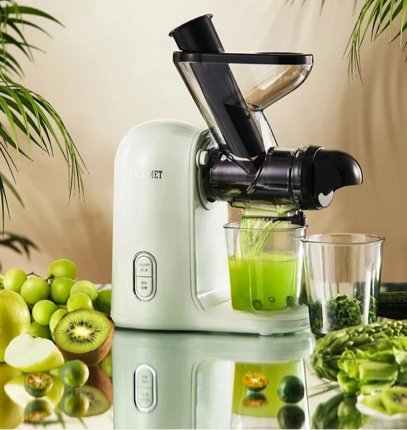 

Electric Slow Juicer, Fruit and Vegetable Screw Cold Press, 220V