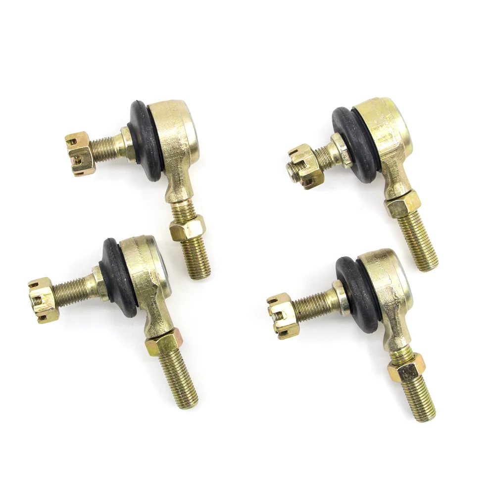 4pcs 10mm M10 Tie Rod End Ball Joint For 50cc 70cc 90cc 110cc 125cc 150cc 200cc 250cc 300cc ATV Quad Dirt Bike Go Kart 4-wheeler