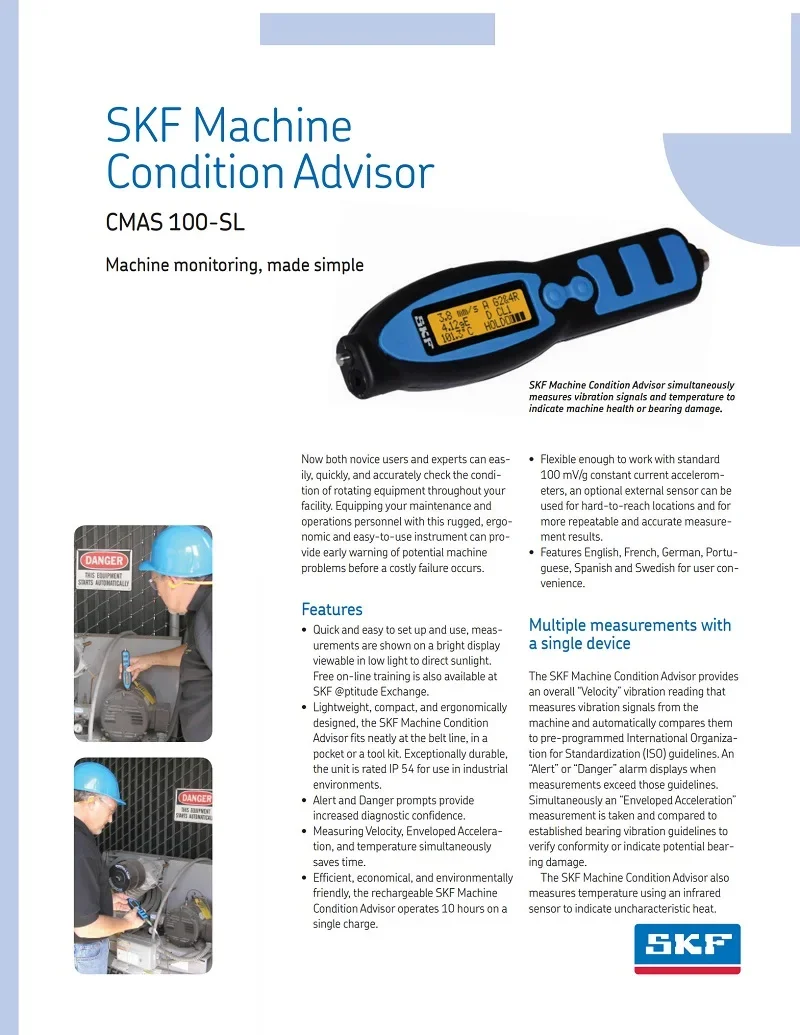 2025 SKF CMAS 100-SL Handheld Vibration Meter - AliExpress 1420 2025 SKF CMAS 100-SL Handheld Vibration Meter - AliExpress 1420