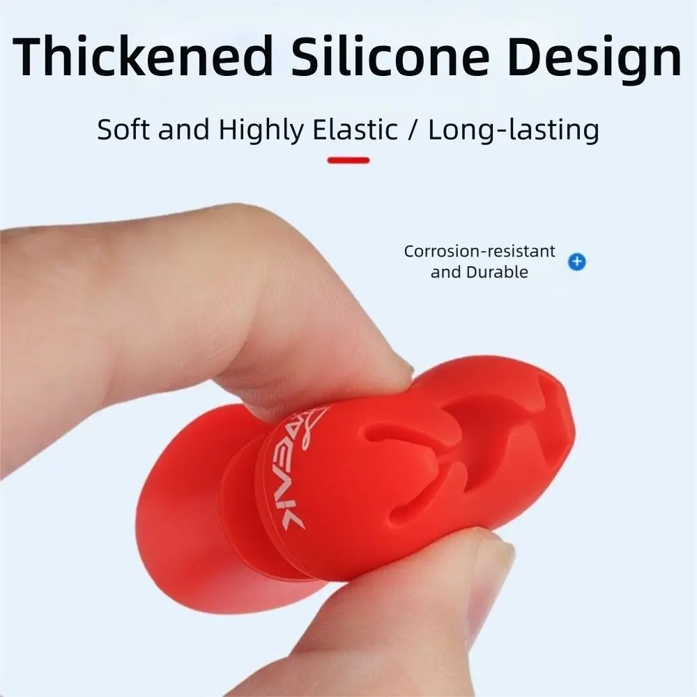 New Silicone Fishing Rod End Cap Strong Elasticity Multiple Colors Fishing Rod Tail Plug Back Block Fishing Tackle Accessories