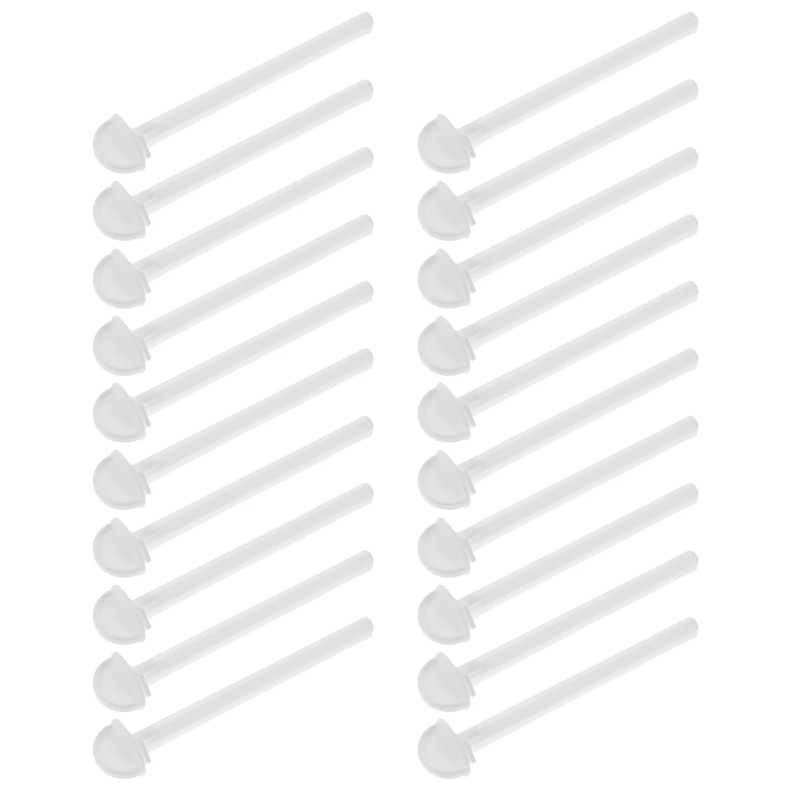 

20pcs Bird Cage Stand Perch Plastic Resting Sticks For Parakeets Cockatiels Budgies Small Parrots Activity Exercise Lightweight