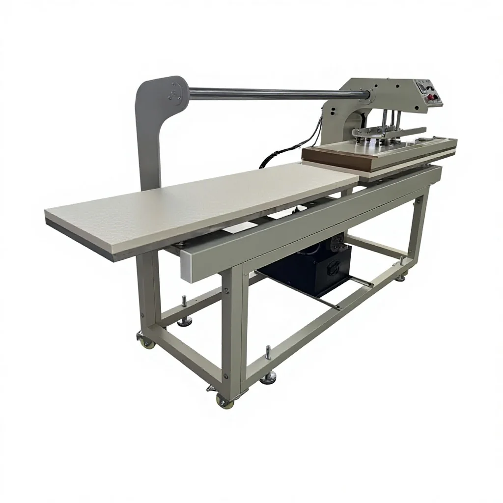 Automatic Dual Heat Press Machine T Shirt Heat Transfer Printing Machine For Plastic Rhinestone Heat Transfers Machines