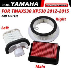 For Yamaha TMAX530 XP TMAX 530 XP530 2012- 2015 Motorcycle Parts Air Filter Air Grid 3 Pcs Cleaner Air Element Engine Protector