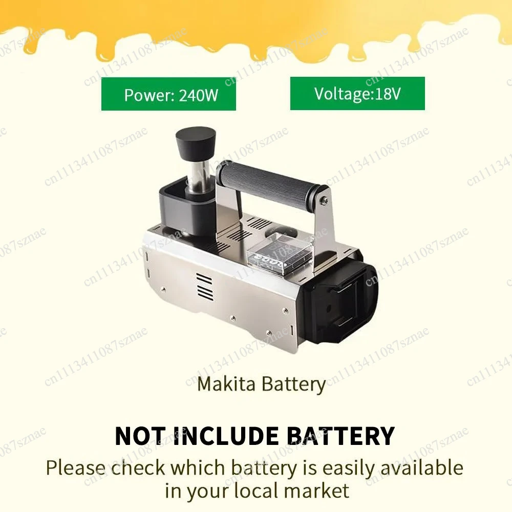 Beehive Oxalic Acid Mite Killing Atomizer, Sublimation Tool for Effective Varroa Destructor Control in Beekeeping