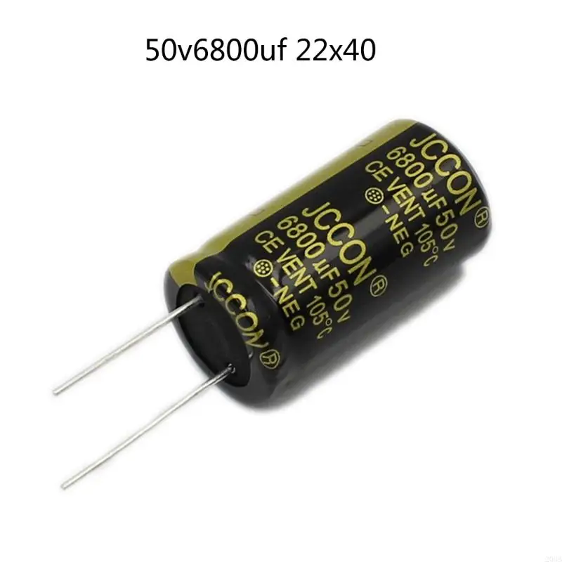 203B Tụ điện điện phân 6800UF 50V Tụ điện xuyên tâm bằng nhôm cho Màn hình LCD, Radio, Âm thanh nổi, Trò chơi