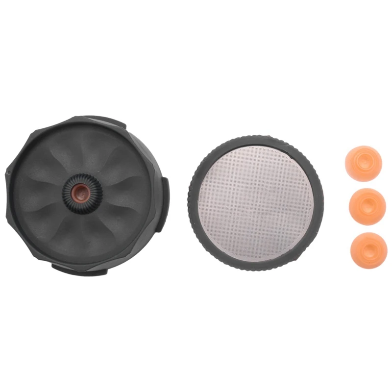 

2X фильтр для кофе из нержавеющей стали, крышка для обогащения, нержавеющая сталь 304, аксессуары для кофемашины Aeropress, Global Stoc