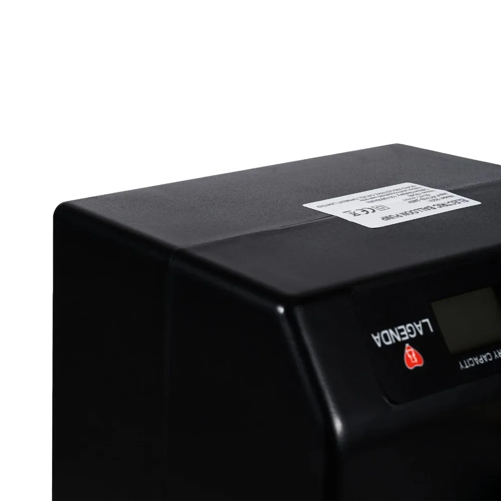 Elektrische Luftballonpumpe, B23 Lagenda Tragbare elektrische Ballonpumpe Ballonfüller Party-Luftgebläse mit Timer-Batterie