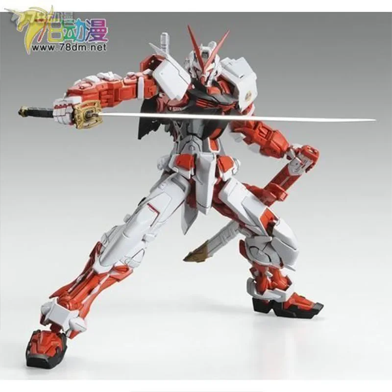 Bandai Original MODEL KIT GUNDAM MG Gundam Astray Red Frame 1/100 Anime Action Figure Assembly Model Toys  Model Gifts For boys