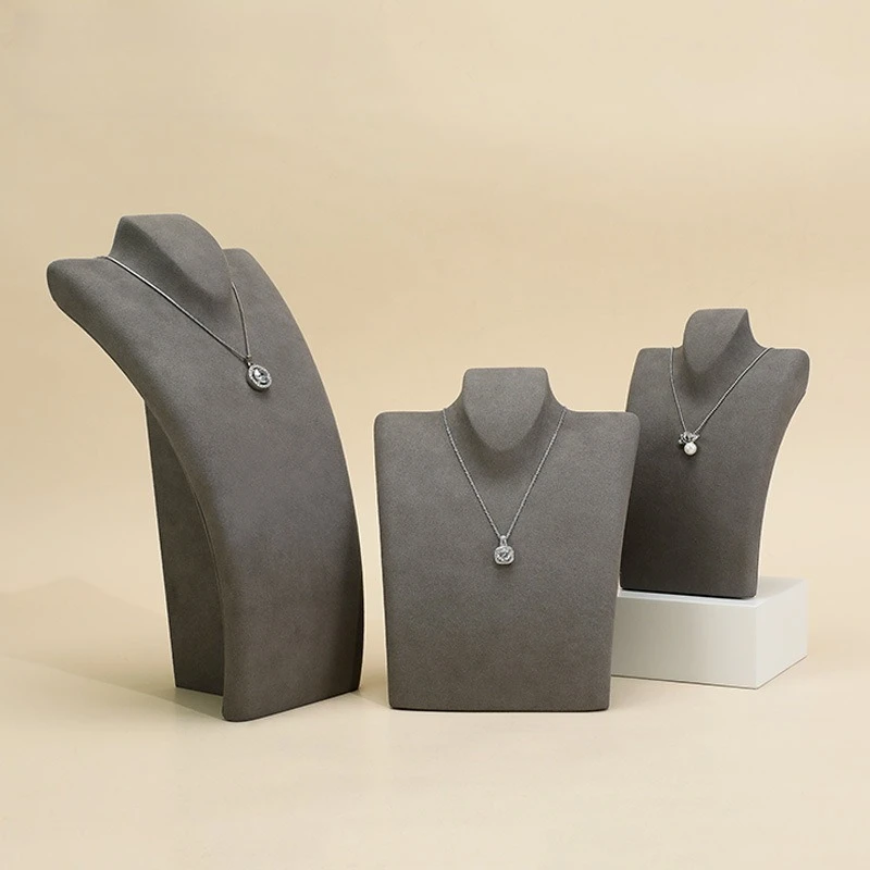 

Counter Necklaces Display Rack Fashion Pendant Displays Holder Luxury Necklace Display Stand Shooting Pendants Displays Shelf