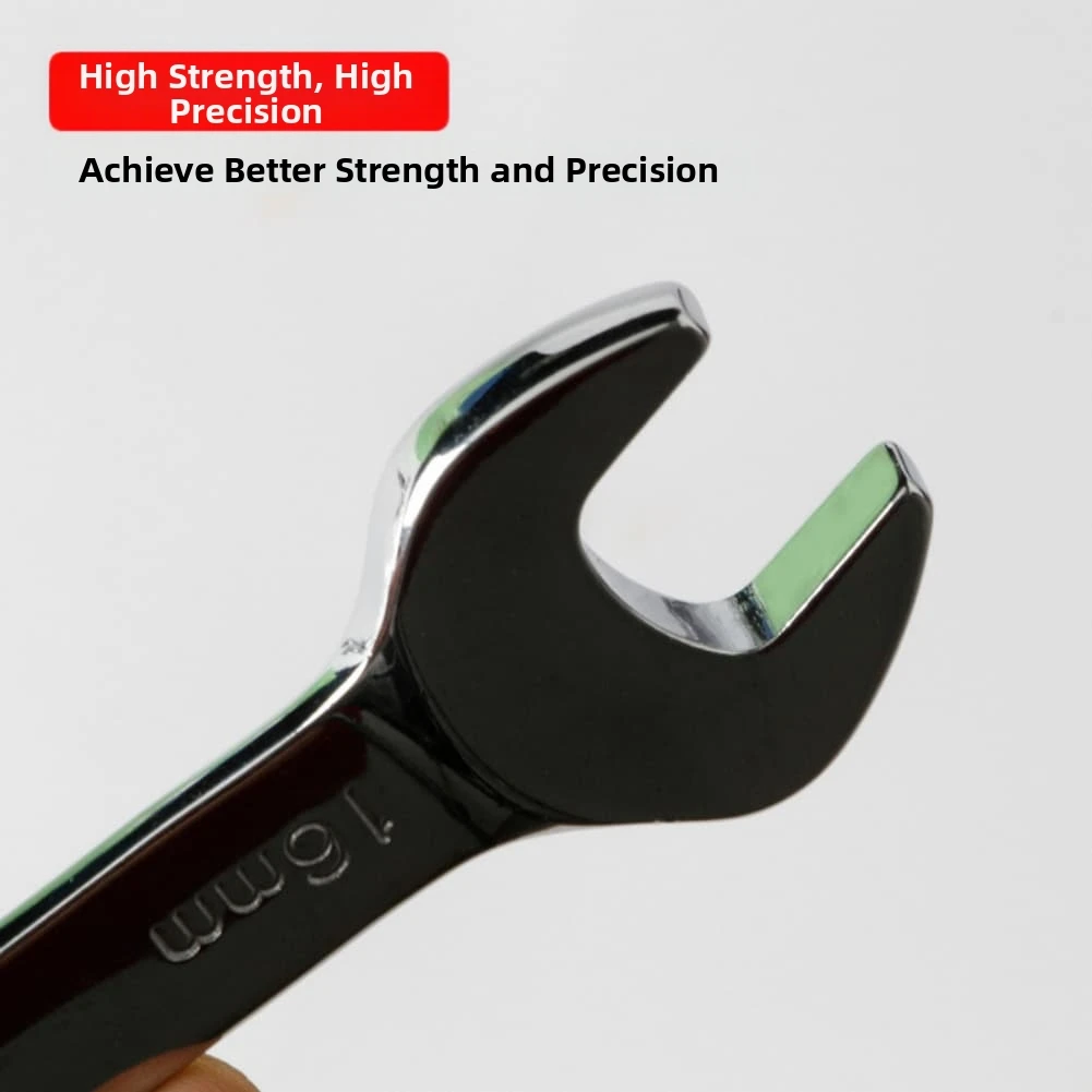 

5/8 шт., набор ключей с трещоткой с гибкой головкой, 6 мм-19 мм, торцевой ключ с трещоткой с короткой ручкой, быстро открывающийся реверсивный гаечный ключ, авторемонт