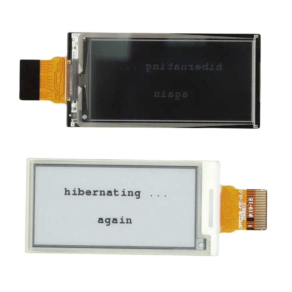 250x122 Resolution 2.13 Inch LCD Display Screen E-Ink Screen LCD Module SPI Interface OPM021B1 021E1 Electronic Accessories