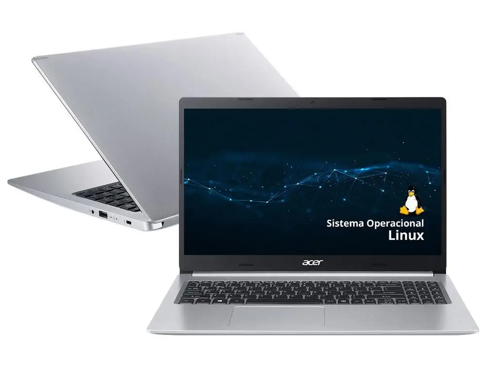 Notebook Acer Aspire 5 A515-45-R478 AMD Ryzen 5 16GB 15,6” Full HD Linux NX.AYDAL.00R