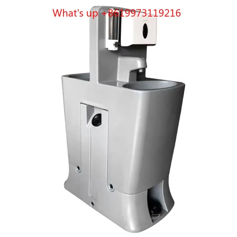 2026 Wash Basin Hand Wash with Waste tank  Free Standing Foot Operated Hand Wash Station Portable Sink
