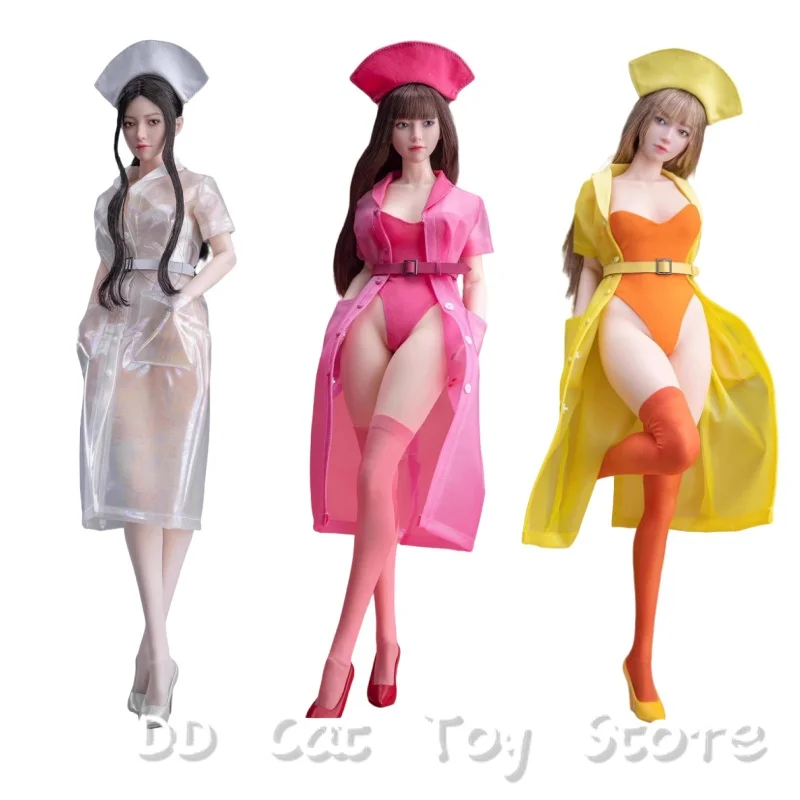 

New Genuine I8toys I8-C008 White Light Apostle Yoyo 1/6 Female Scale Nurse Set Action Figure Collectible Model Toy Customized