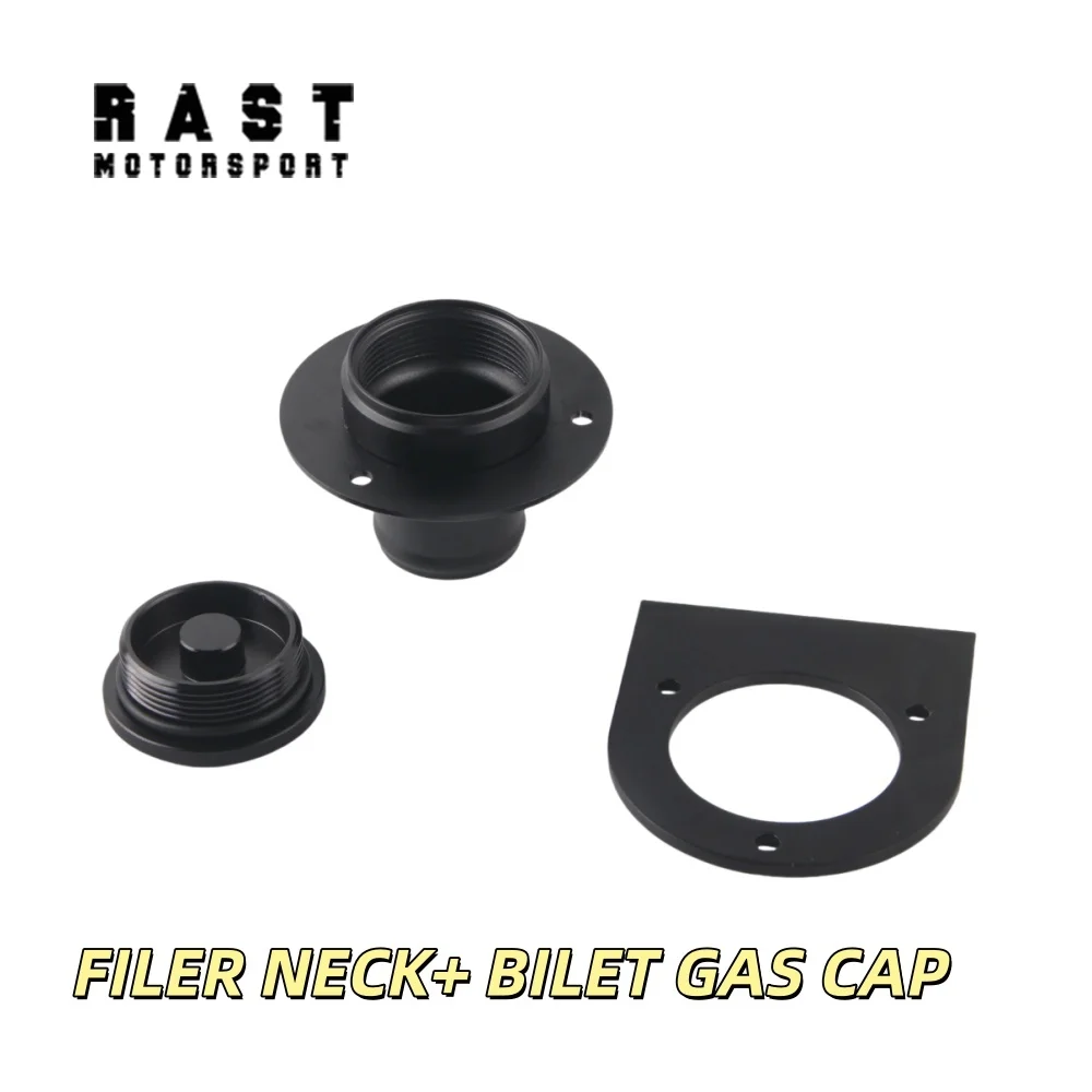 

Fuel Tank Cap Assembly with Remote Filler Neck and Weld-On Steel Bracket for 2" Straight Hose 17-2530