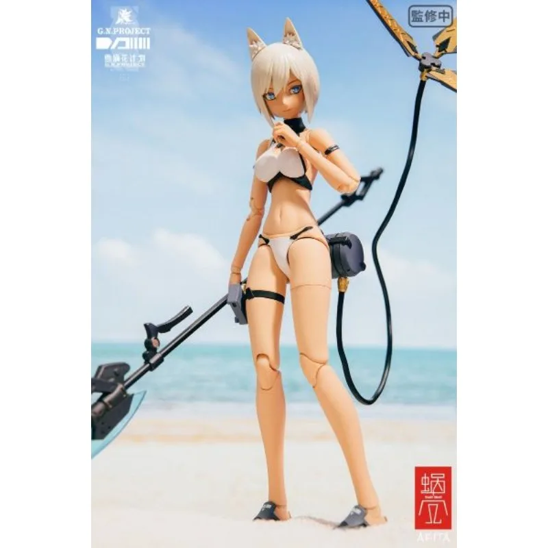 Slak Shell Originele 1/12 Beweegbare Eindproduct Serie Water Wolf Zus Anime Action Figure Model Speelgoed Model Geschenken voor Jongens