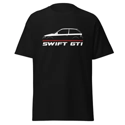 2024 maglietta da uomo Casual Suzukis Swift GTi 1986-1988 T-Shirt amante grafica estate maniche corte 100% cotone S-3XL