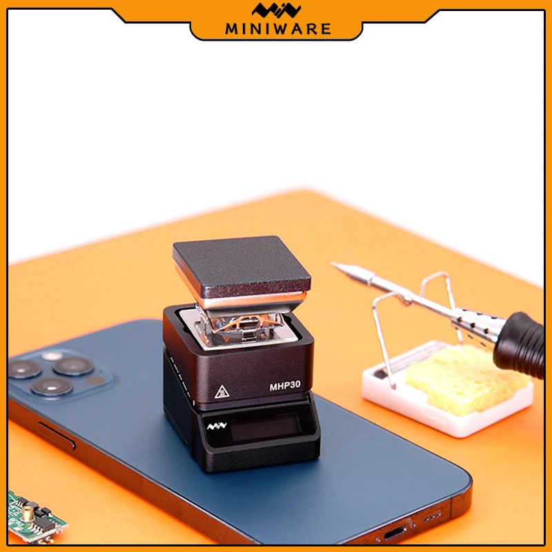 Miniware Mhp30 MiNi płyta grzejna SMD podgrzewacz wstępnego podgrzewania stacja lutownicza płytka drukowana lutowania rozlutownica płyta grzewcza Repair Tool