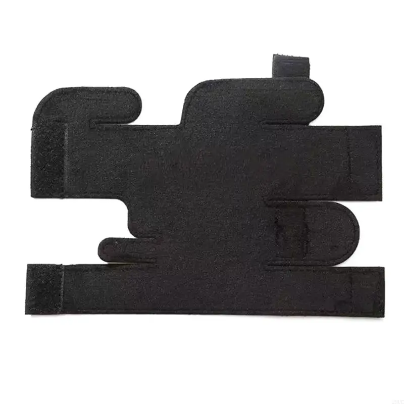 Oxford Cloth Trumpet Guard Wrap, Single Black Hand Guard Cover for B Flat Trumpet Finish Care During Handling, Rehearsal, and