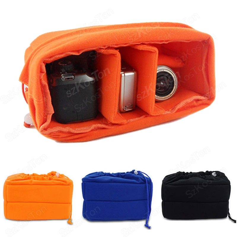 Universal Insert Partition Padded Camera Bag Shockproof Sleeve Cover For DSLR Camera Bag Partition Padded
