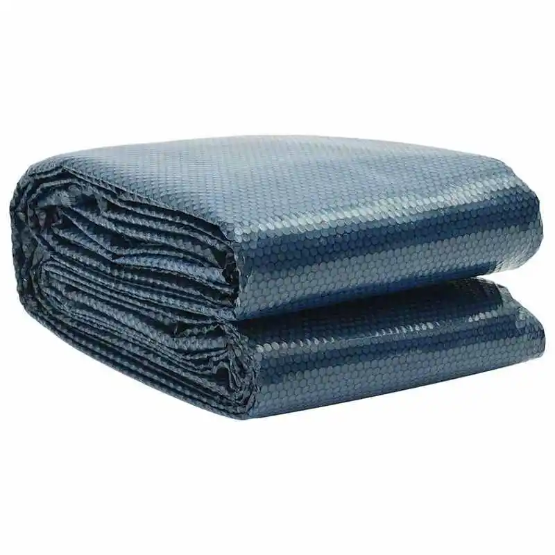 Schwimmende Poolabdeckung 356cm Schwarz Blau Langlebige Solar-Qualität
