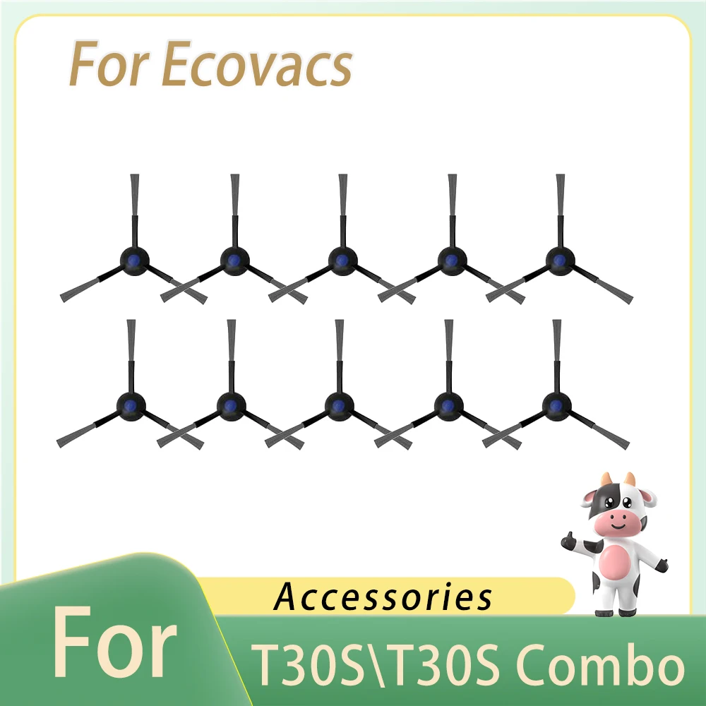 For ECOVACS T30S COMBO\T30S Spare Parts Replacement Consumables Side Brush Robot Vacuum Cleaner Accessories