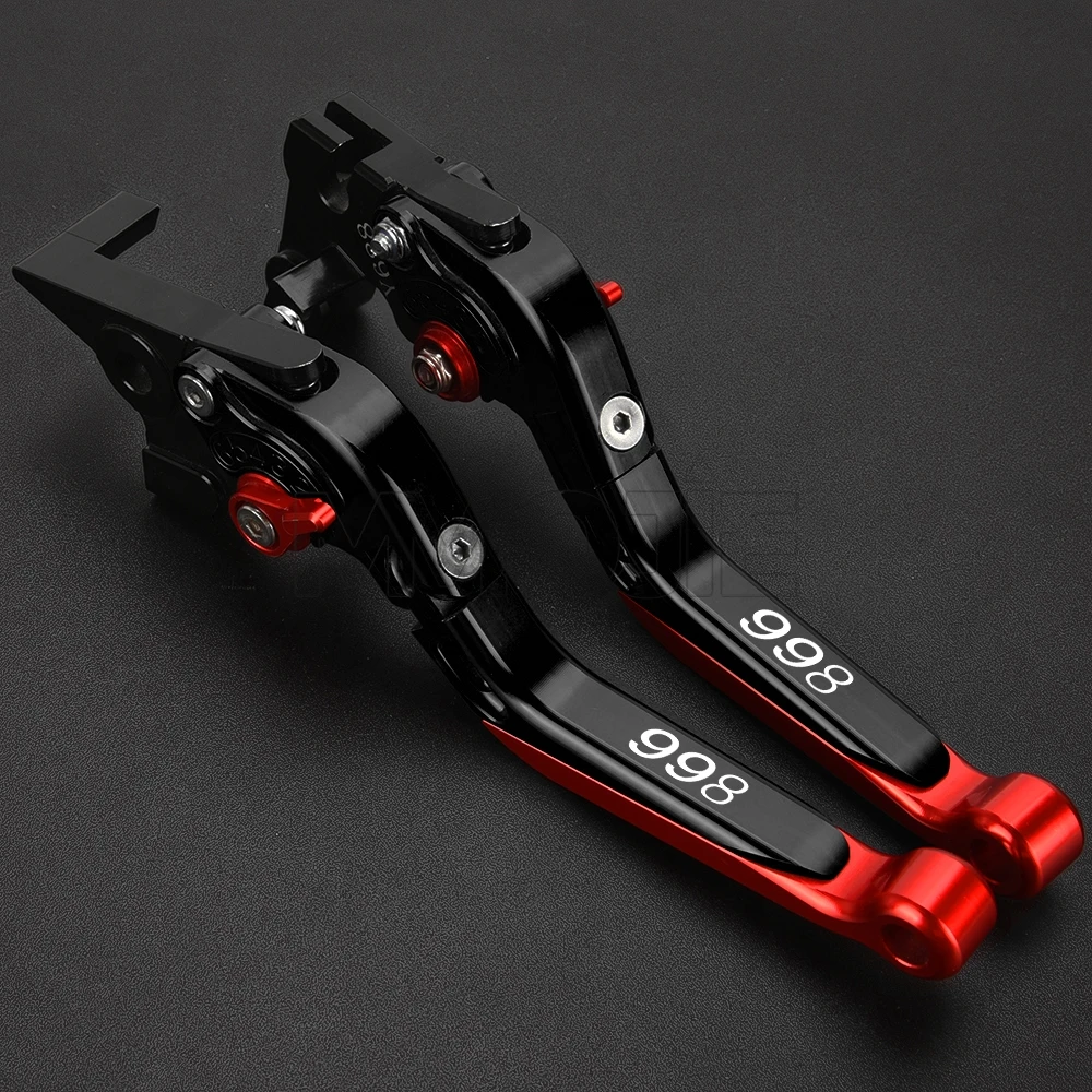 

FOR DUCATI 998B 998S 998R 1999-2002 2003 Motorcycle Accessorie CNC Foldable Extendable Brakes clutch lever Brake lever Aluminium