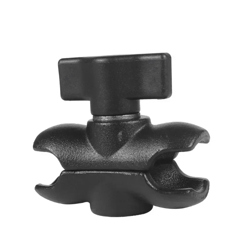 for 25mm/1 Inch Ball Head Holder Mount Clamp for Bicycle Motorcycle Camera Extension Arm，Aluminum Alloy Double Socket Arm