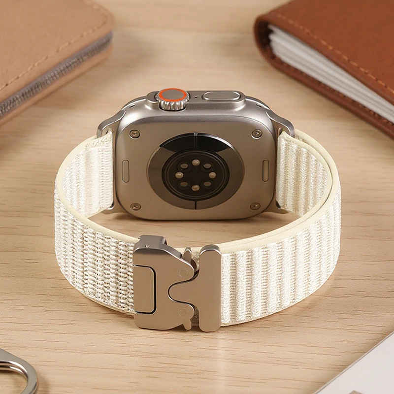 Apple Watch Ultra 3 バンド 49mm 45mm 46mm 44mm 42mm 40mm 41mm 用ストラップ、IWatch シリーズ 11 10 9 8 7 6 3 SE 用ブレスレット