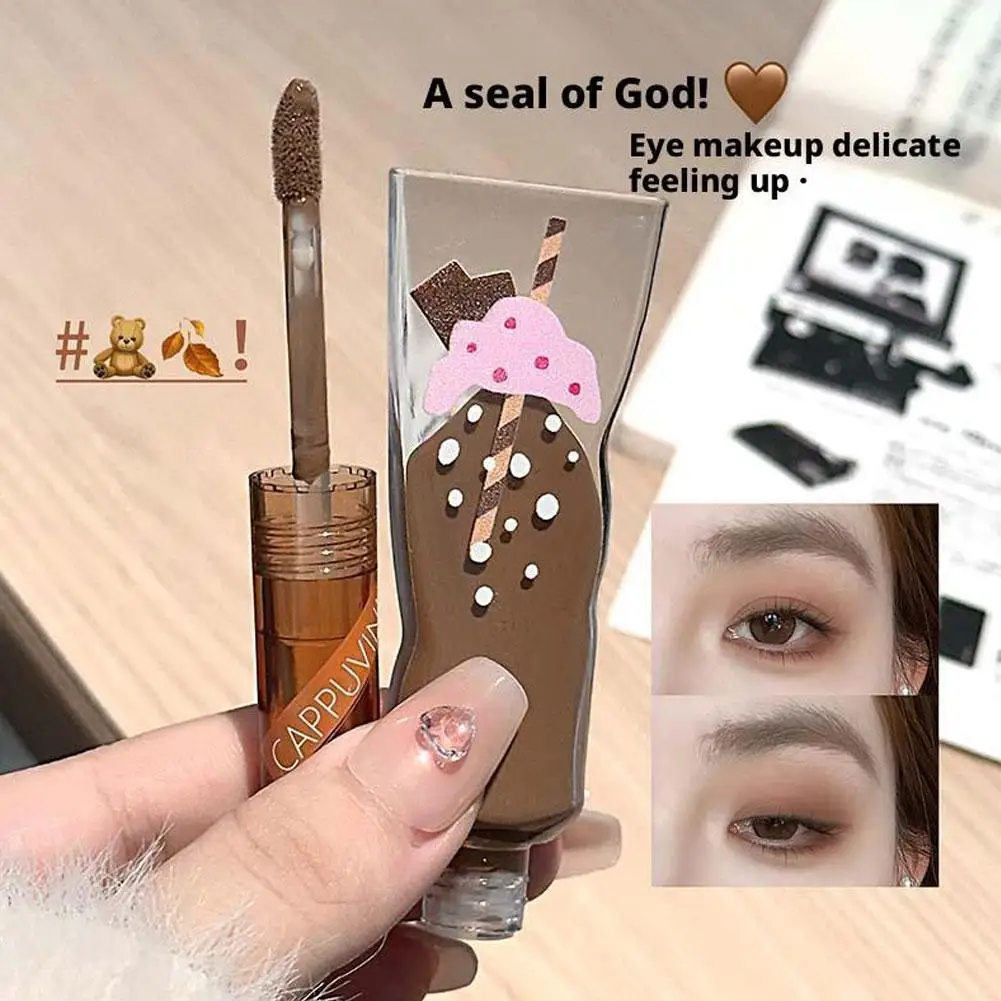 キャプビニ ベルベットブラウン カーキ マット ナチュラル チーク ミルクコーヒー ソフトマット仕上げ アイシャドウクリーム アイズ M X2S0