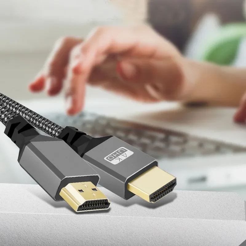 Nylon HD 4K@60HZ Compatible V2.0 HDMI TO HDMI MINIHDMI MICROHDMI MINI MICRO Extension Male to Male Cable 1M/1.5M/2M/3M/5M/10m