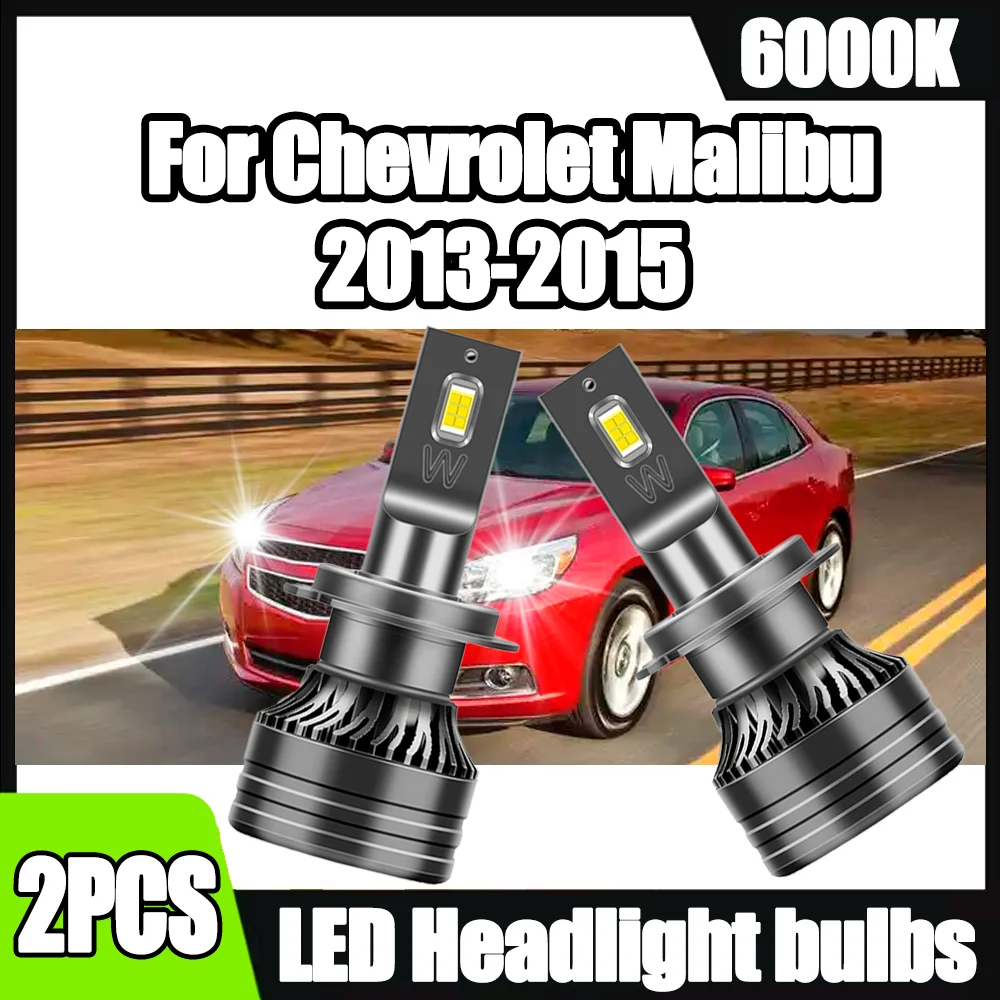 

20000LM Canbus No Error 120W H7 Car Headlight LED Headlight 6000K White LED Headlamp CSP Chips For Chevrolet Malibu 2013-2015