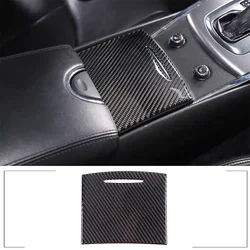 For 2007-2013 Infiniti G25 G35 G37 soft carbon fiber car central water cup cover sticker car interior protection accessories