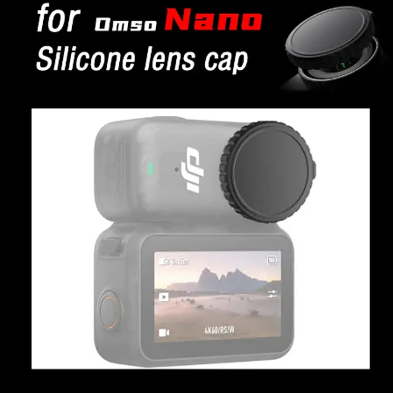 Capuchon d'objectif pour DJI Osmo Nano, anti-rayures, Anti-poussière, étui Anti-chute, housse de protection pour DJI Osmo Nano, accessoires de protection de caméra