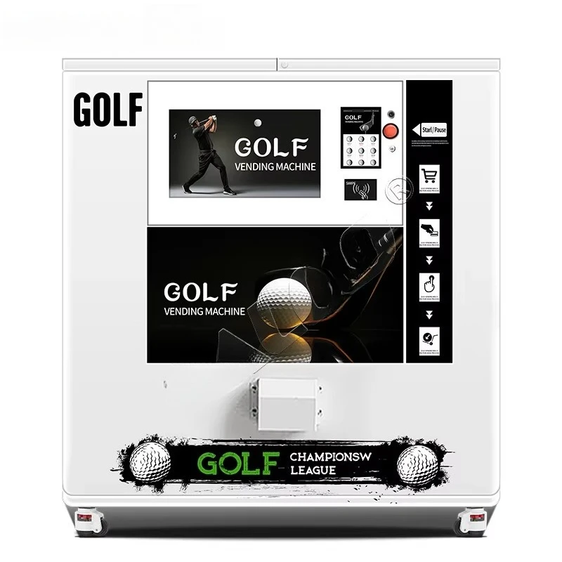 Automated Golf Merchandise Vending Machine Multi Payment Coin QR Token Integrated SDK For Golf Driving Range