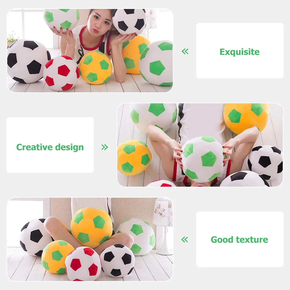Kids Soccer Ball Toys for Boys Plush Plaything Small Baby Animal Stuffed Animals