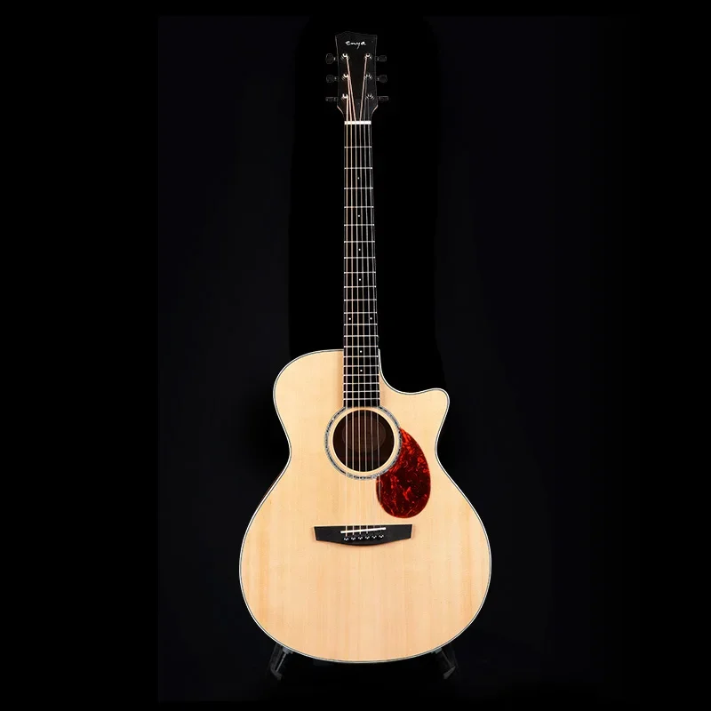 

Spruce Veneer Folk Guitar 41 Inch GA Barrel Type Beginner Advanced Men's And Women's Electric Box