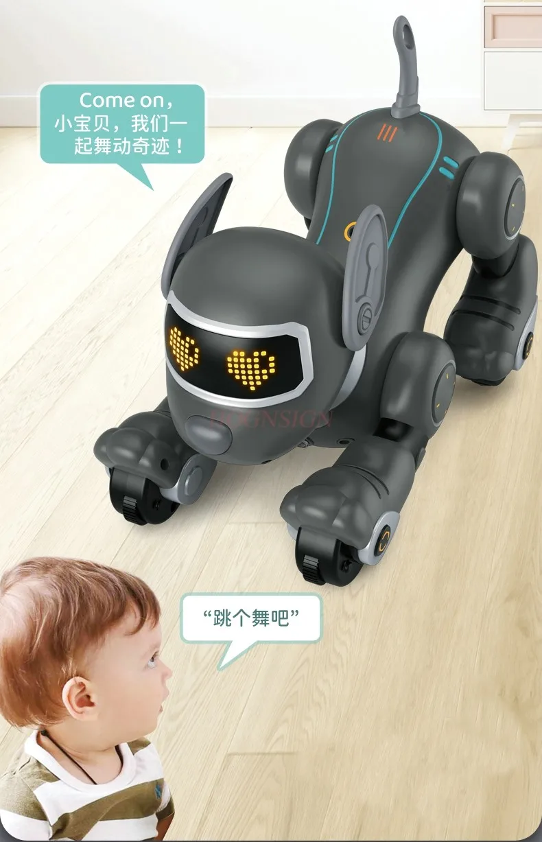 Robot dog intelligent new toy children's intelligent pet artificial intelligence, can bark