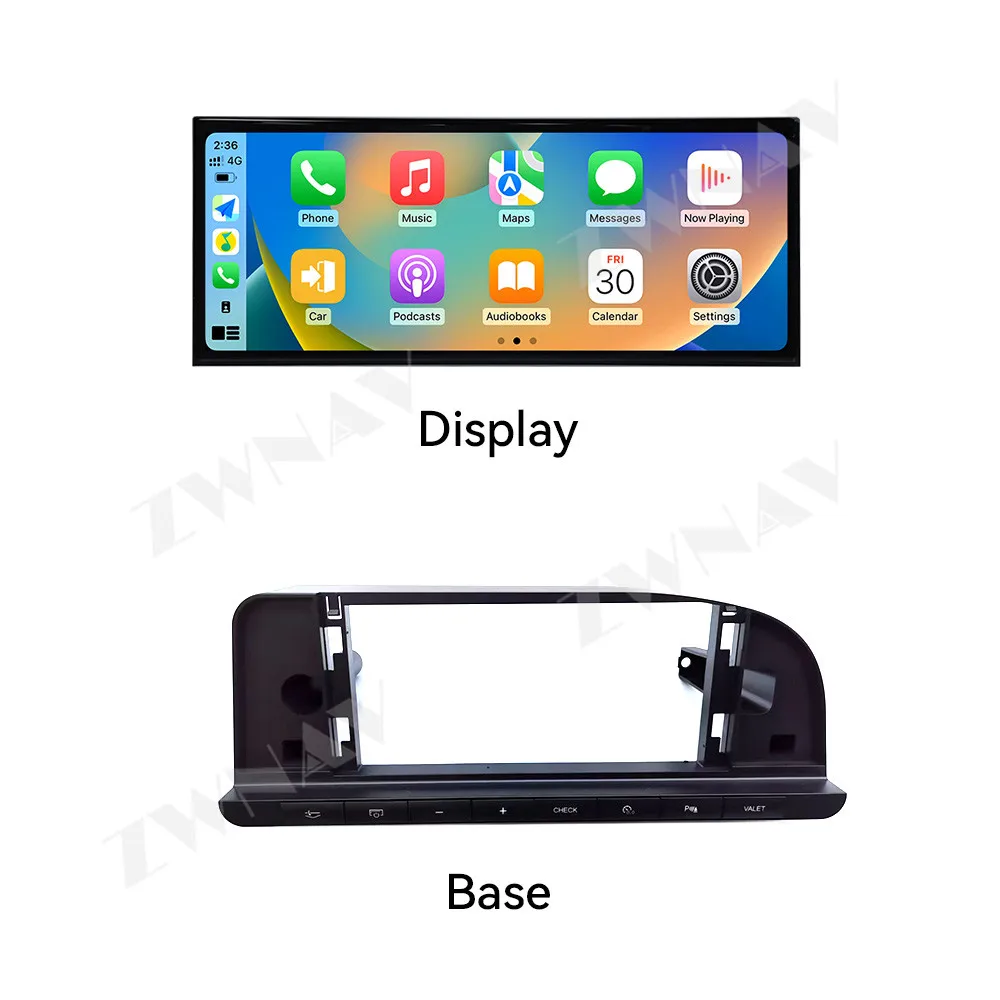 Carplay with Android Auto 15.8 inch For Audi A6 2005-2009 Screen Navigation Device Wireless GPS  Player Stereo Multimedia