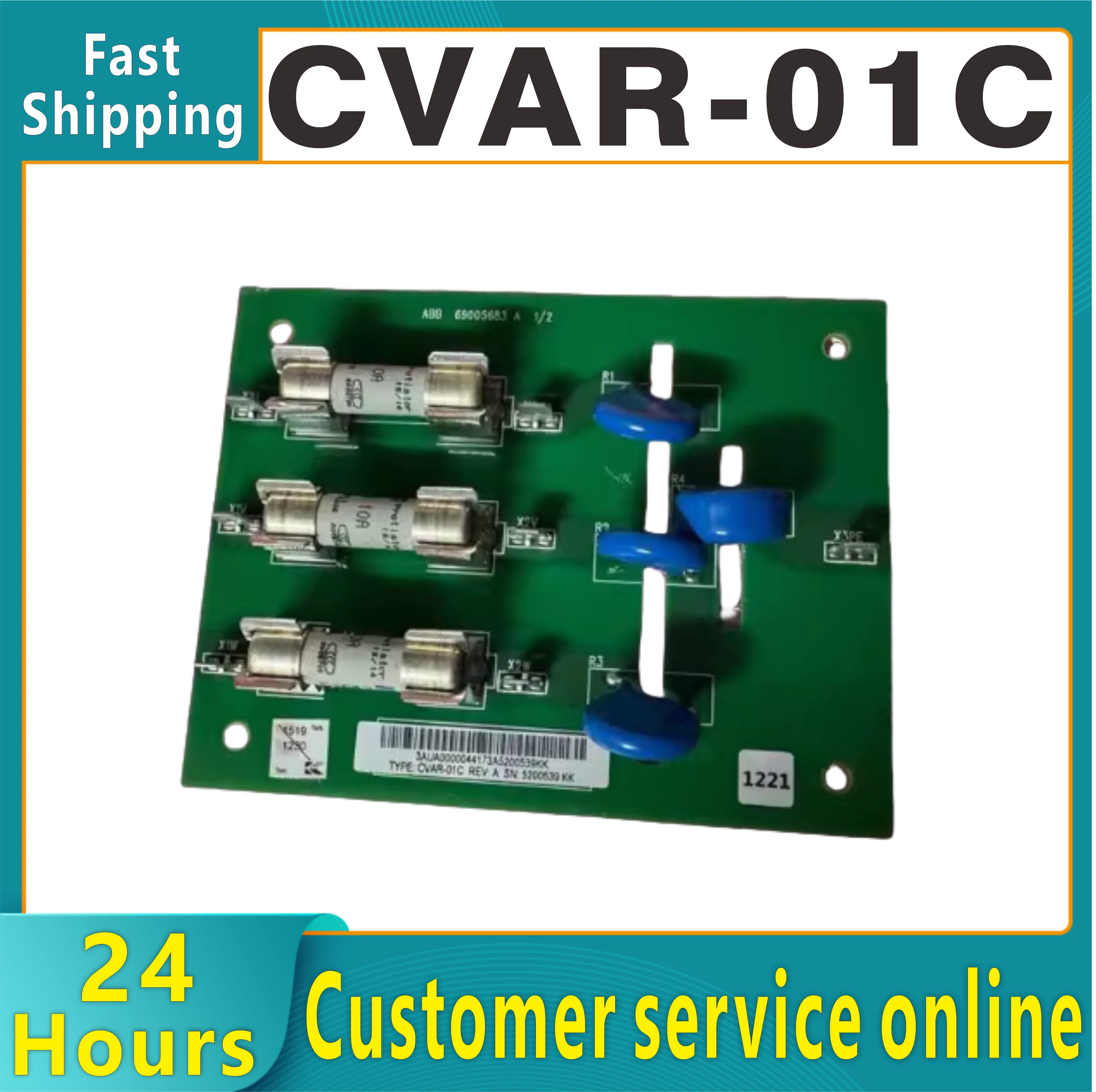 ABB inverter original CVAR-01C 69005683 A 1/2 input board protection board quality function