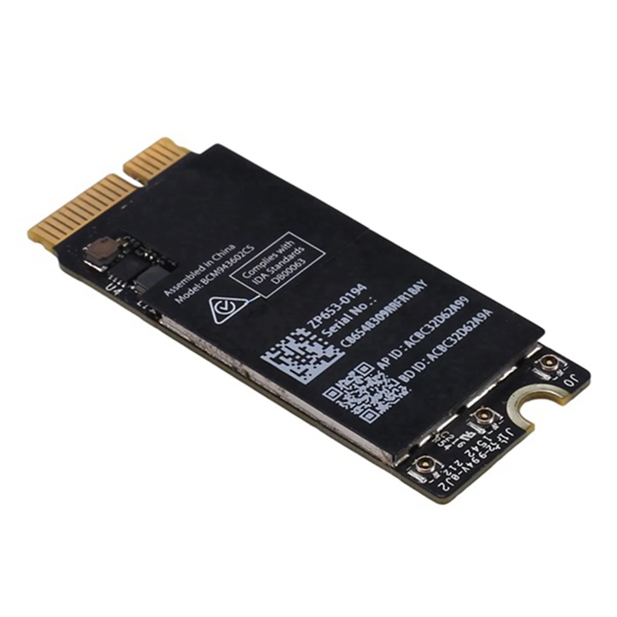 

NEW Wireless Card Wifi Airport Card Bcm943602CS Wifi Card for Pro Retina 13Inch 15Inch A1398 A1502 Wifi Card 2015
